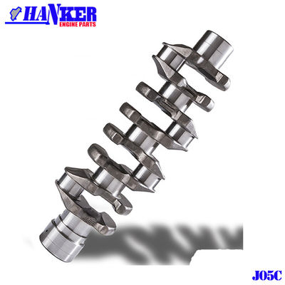 J05C J05E Forged Steel Crankshaft SK210-8 SK250-8 SK200-8 For Hino 13411-2281 134112281
